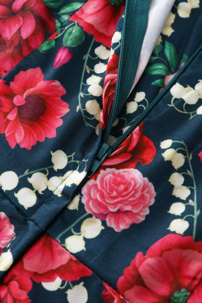 Daisy Pink Floral Halter Dress