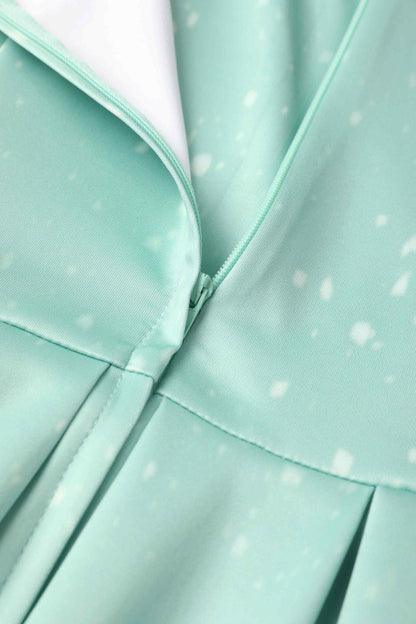 Amanda Alpine Forest Flared Dress