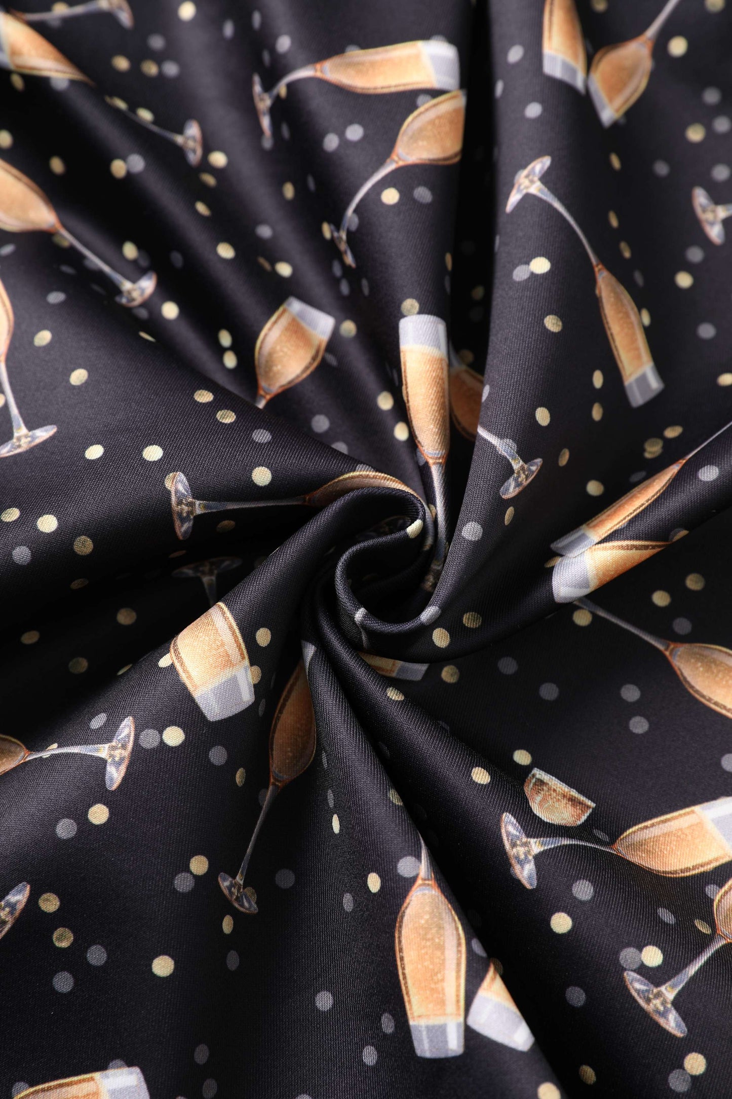 Amanda Champagne Swing Dress