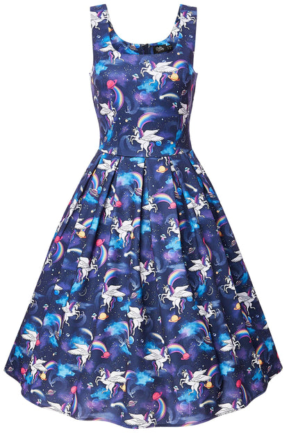 Amanda Unicorn Swing Dress