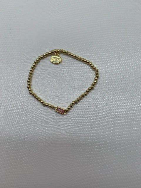 BRACELET 14KT GOLD OCTOBER BIRTHSTONE