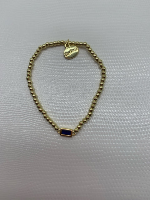 BRACELET 14KT GOLD SEPTEMBER BIRTHSTONE
