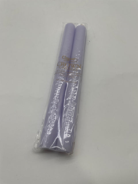 CANDLES DUET IN LAVENDER 10"