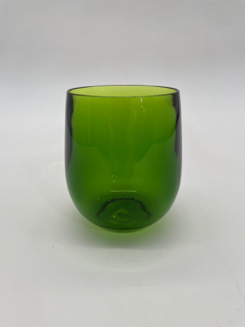 CASPARI ACRYLIC TUMBLER EMERALD GLASS 12OZ