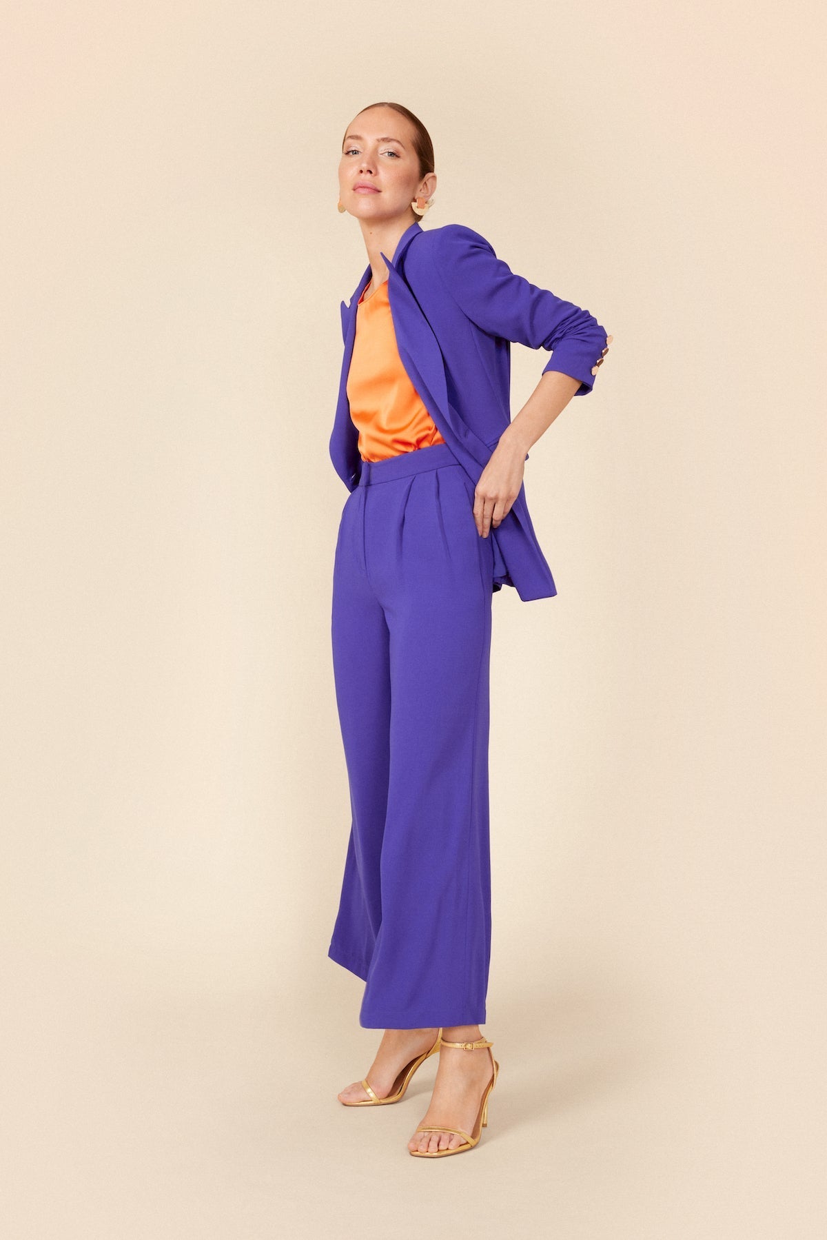 Chaqueta Bibi Purple · Hamptons ·
