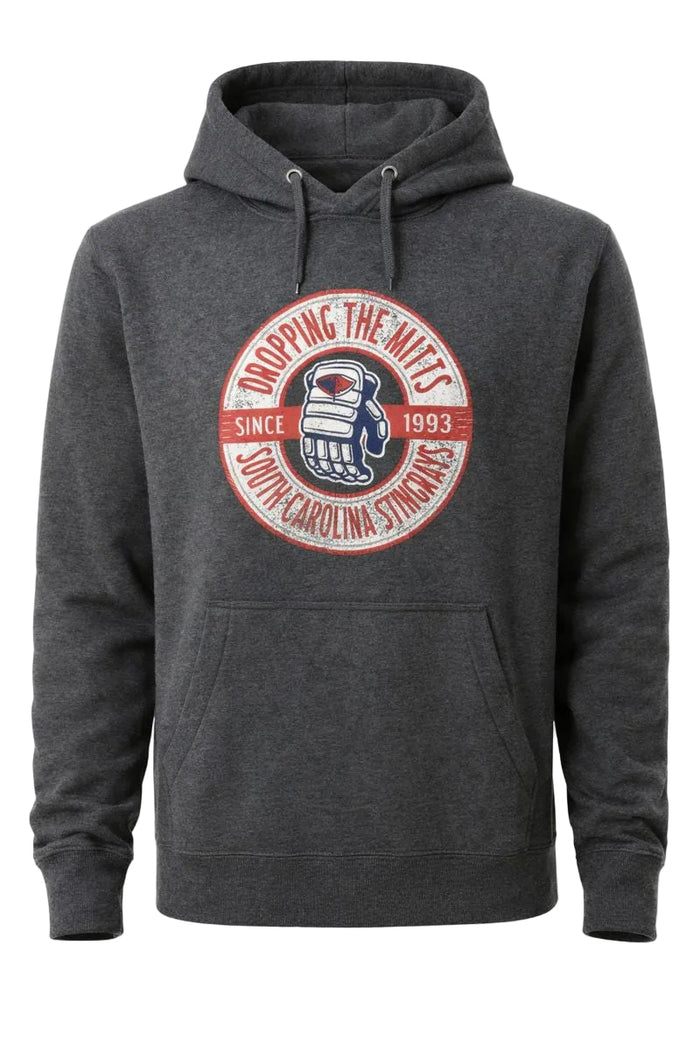Charcoal Dropping The Mitts Hoodie