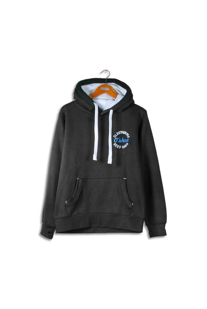 Cleethorpes Black Overhead Hoody- Offshore-