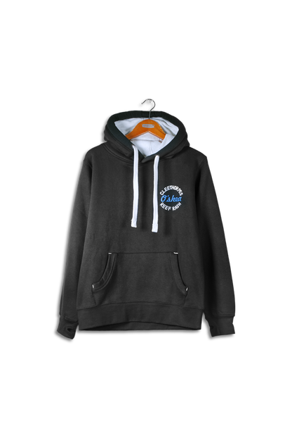 Cleethorpes Black Overhead Hoody- Offshore-