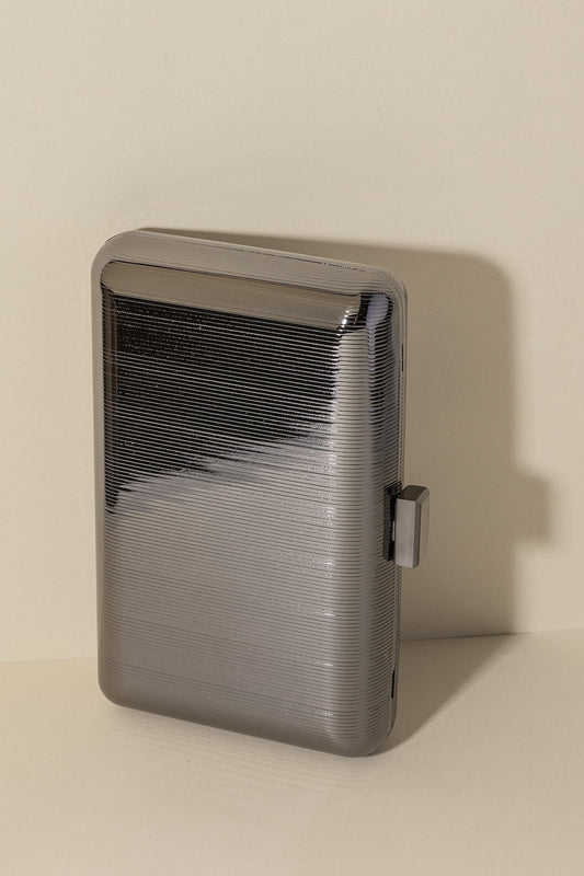 Clutch Box Negro Metal Gloria · Rivera ·