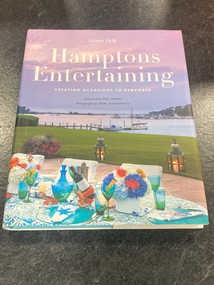 COFFEE TABLE BOOK HAMPTONS ENTERTAINING