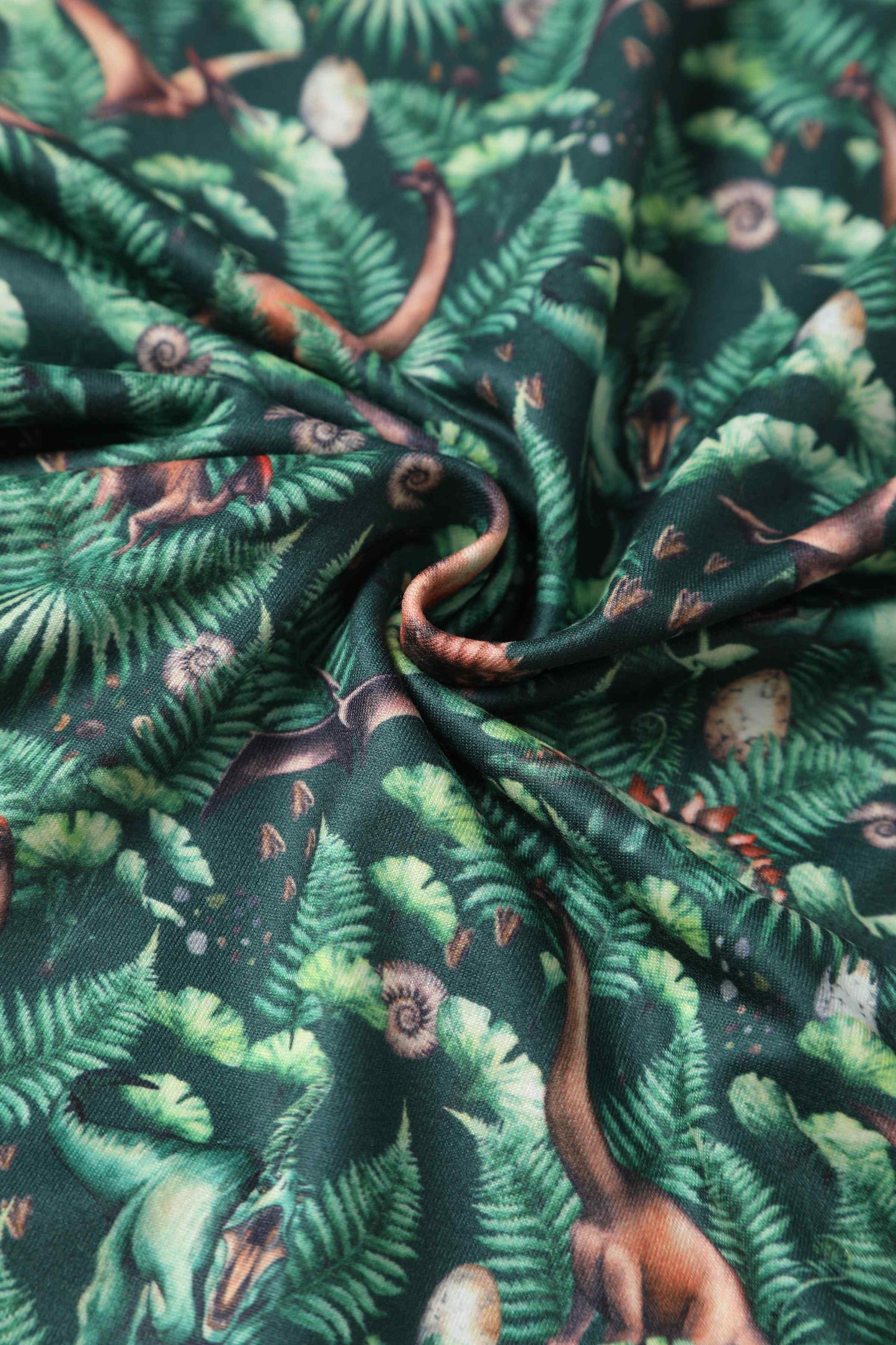 Esther Dinosaur Forest Jumpsuit In Green