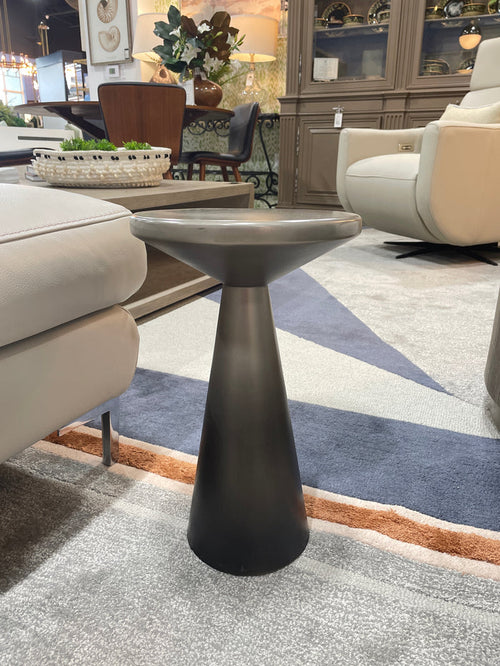 FOUR HANDS OMBRE BRASS MARTINI TABLE