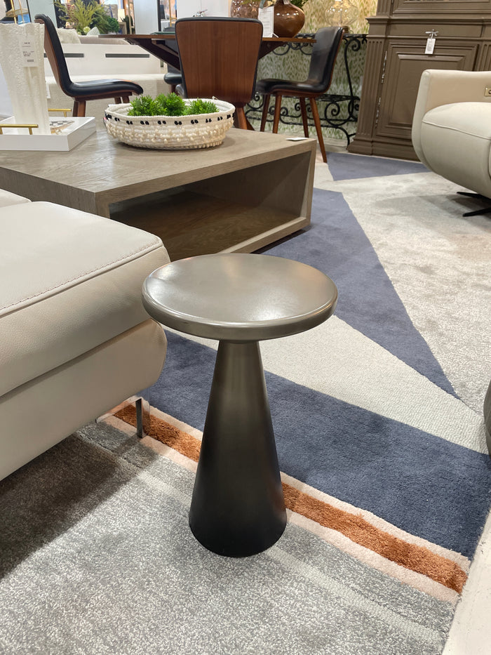 FOUR HANDS OMBRE BRASS MARTINI TABLE