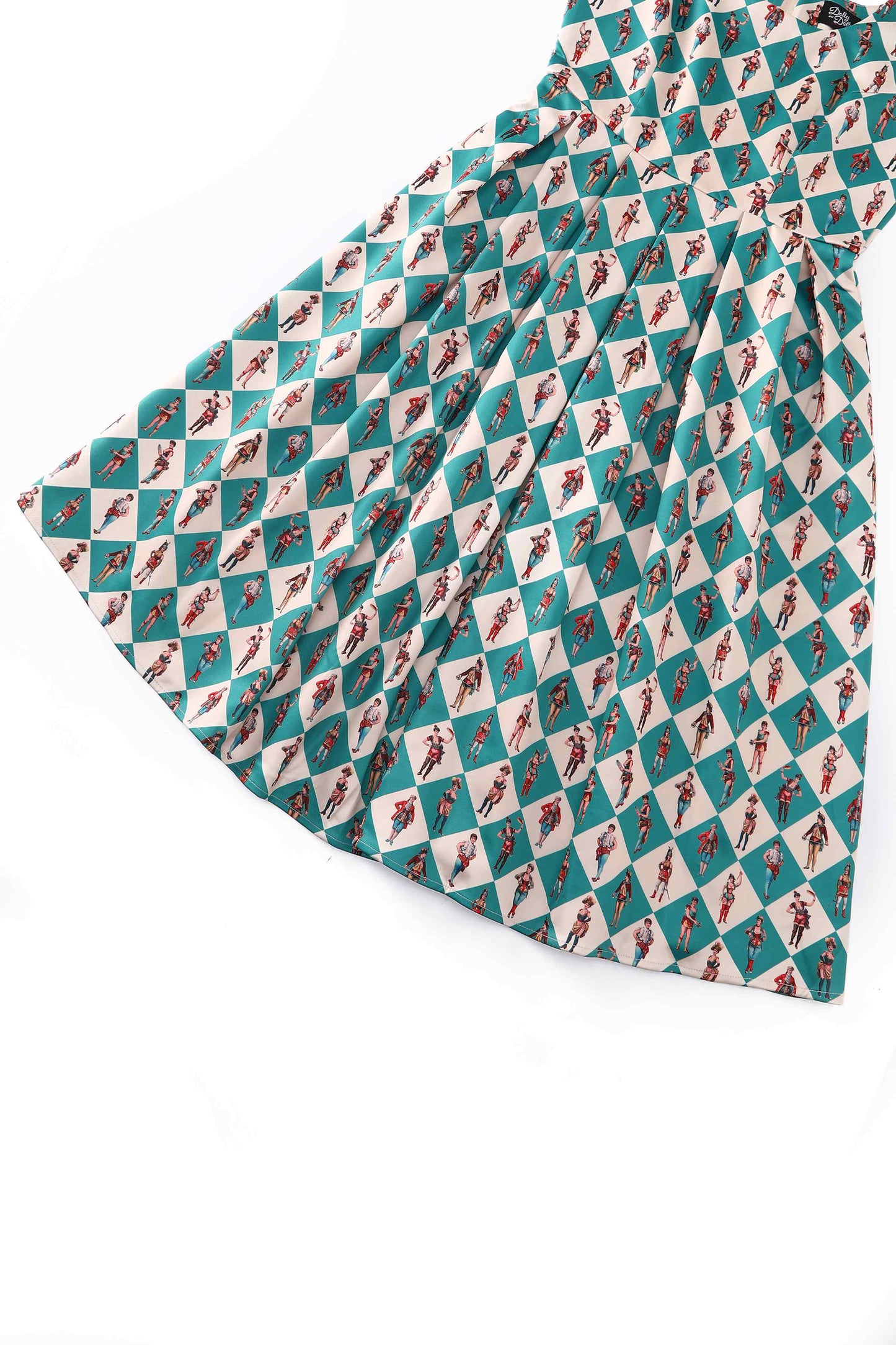 Amanda Green Vintage Circus Swing Dress