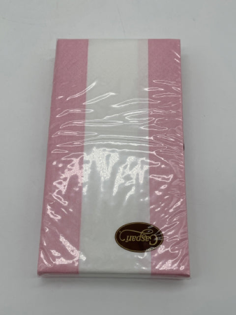 GUEST TOWEL BANDOL PETAL PINK STRIPE