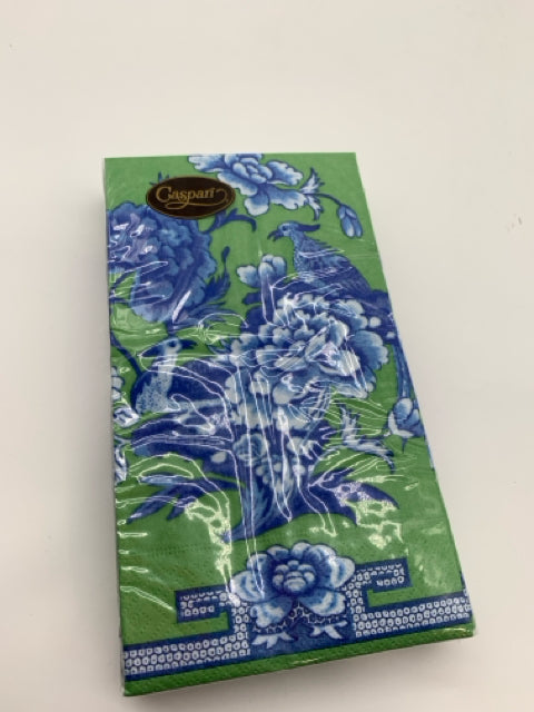 GUEST TOWEL GREEN AND BLUE