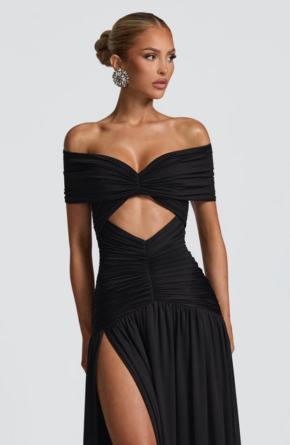 Kathryn Maxi Dress - Black