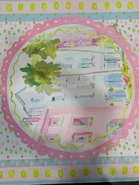 MAHJONG MAT RAINBOW ROW