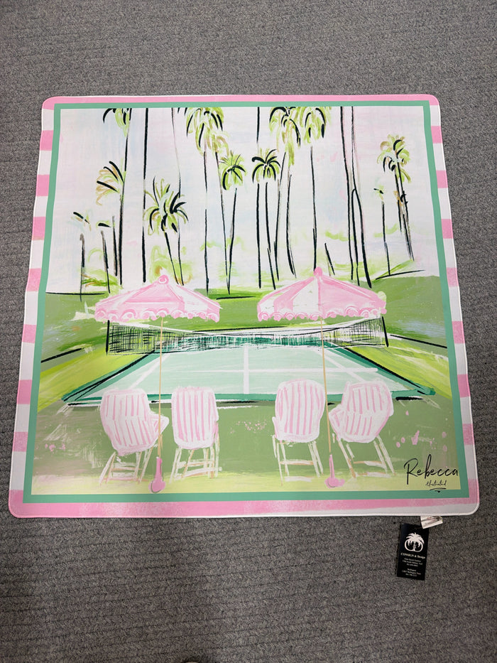 MAHJONG MAT TENNIS IN PARADISE