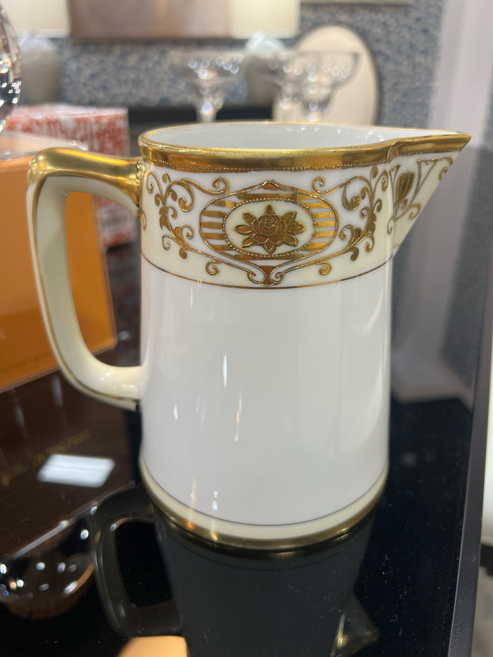 NORITAKE PITCHER GOLD DESIGN