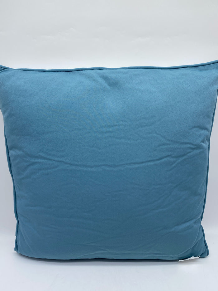 OUTDOOR DECORATIVE PILLOW SUN RESISTANT LOOKDOWN SEAGLASS