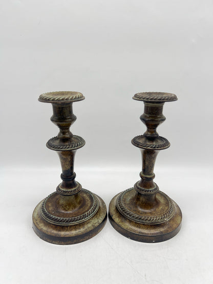 PAIR OF CANDLE STICKS