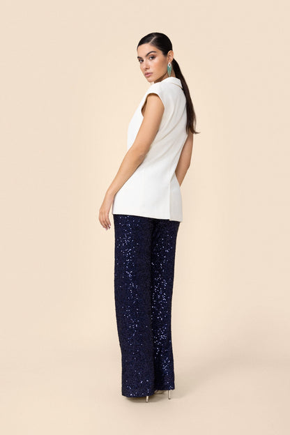 Pantalon Aritza Sapphire · Le Jardin ·