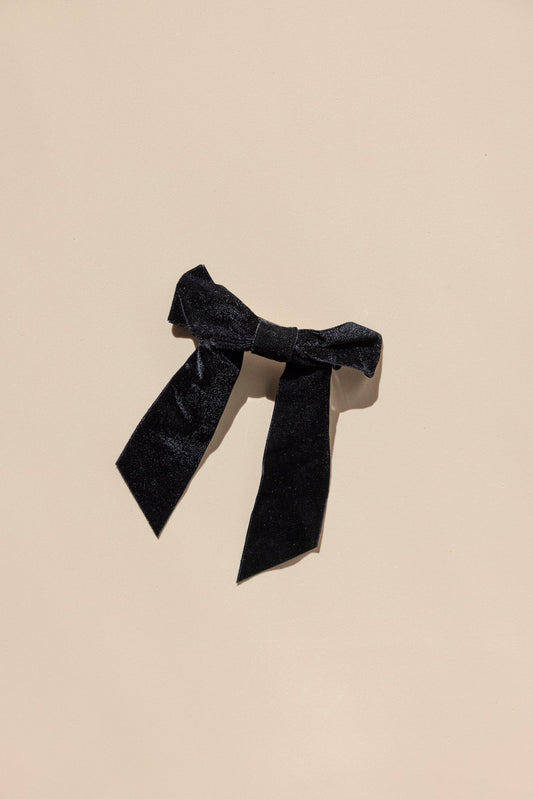 Lazo pasador Velvet Black · Madame ·