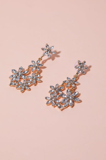 Pendientes Begonia Cristal