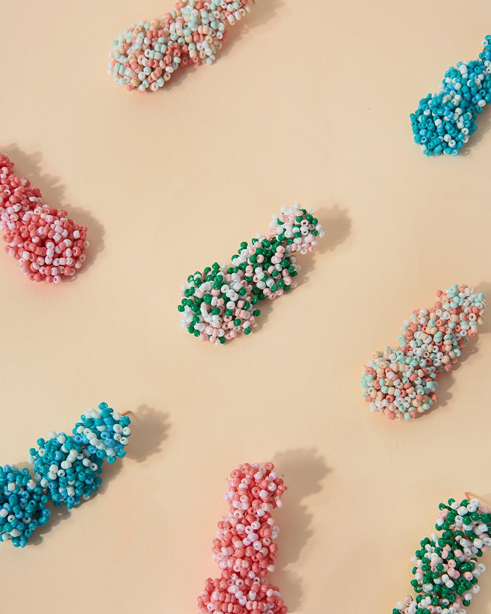 Pendientes Bubble Mint&Rose · Le Palmier ·