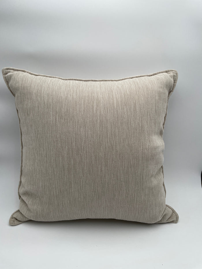 PILLOW BEIGE  TWILL TEXTURE