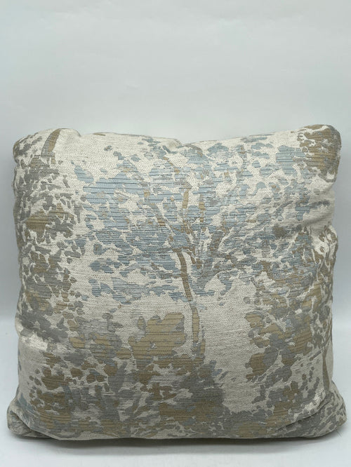 PILLOW BLUE AND GREY ABSTRACT