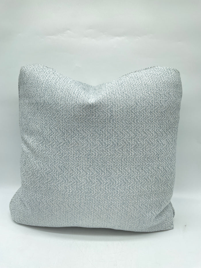 PILLOW BLUE AND GREY WOVEN