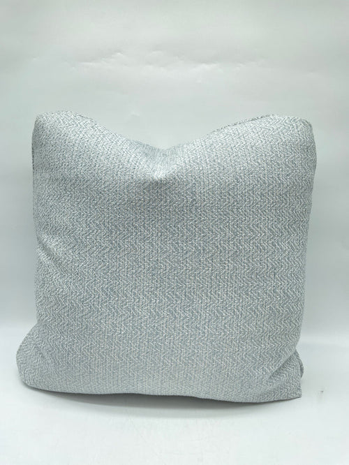 PILLOW BLUE AND GREY WOVEN