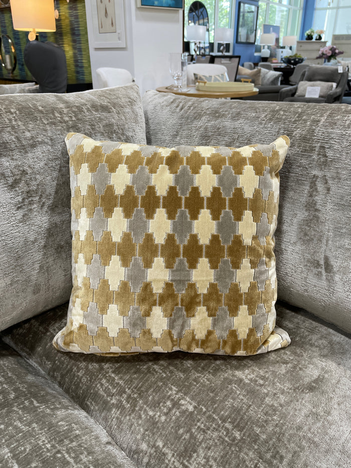 PILLOW MULTI COLOR NEUTRAL TILE DESIGN