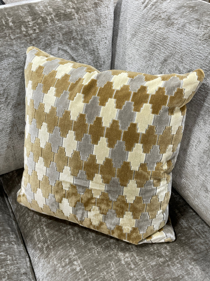 PILLOW MULTI COLOR NEUTRAL TILE DESIGN