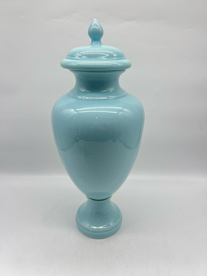 PORT 68  LIDDED JARS ROBINS EGG BLUE
