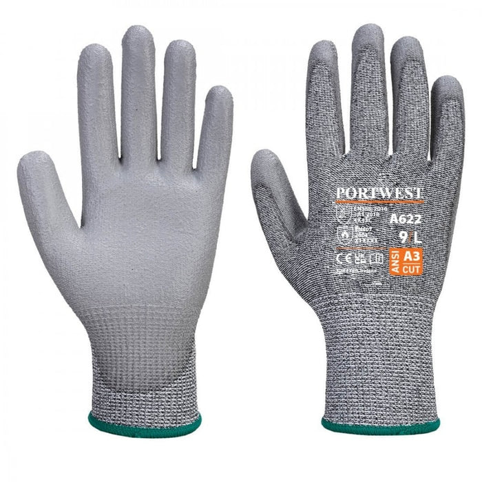 PU Cut Resistant Palm Gloves