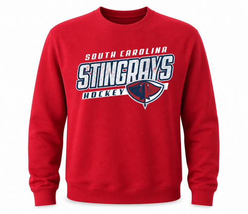 Red Stingrays Icon Crewneck