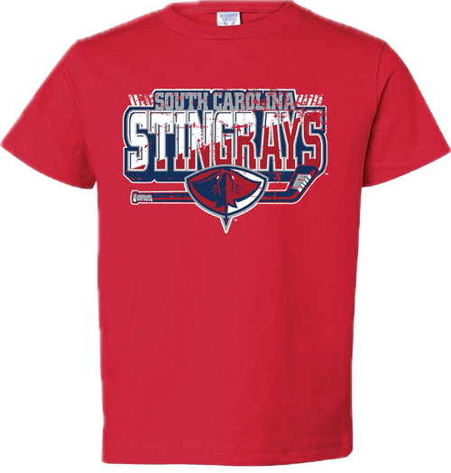 Red Stingrays Osborne Toddler S/S Tee
