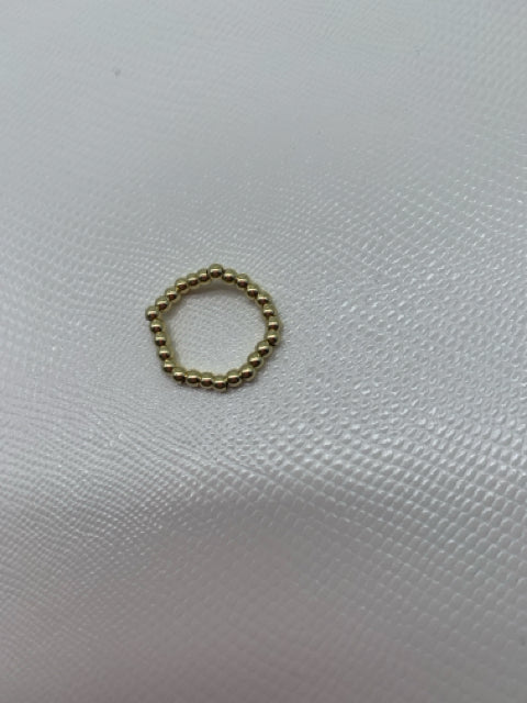 RING 14KT GOLD BALL ROLL ON 3MM