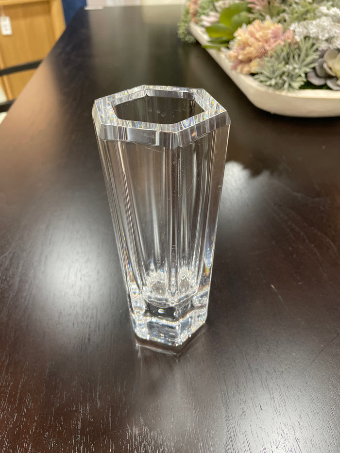 ROYAL KRONA SWEEDISH WEIGHTED GLASS VASE
