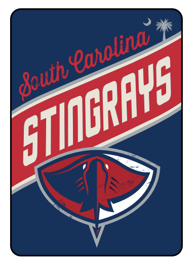 SC Stingrays 2026-27 Plush Blanket