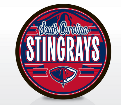 SC Stingrays Ribbon Puck