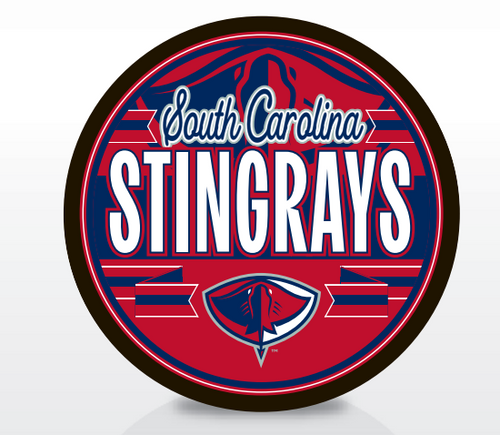 SC Stingrays Ribbon Puck