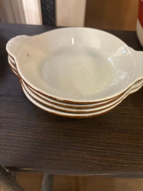 SET OF 4 CERAMIC DISHES BY HALL USA