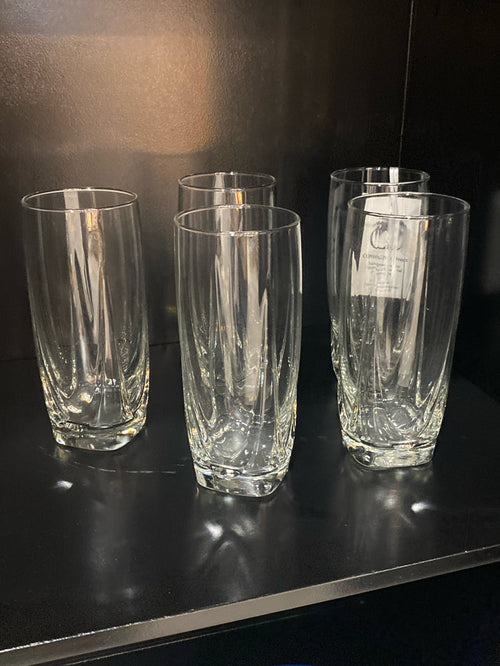 SET OF 4 DOUBLE ROCKS GLASSES