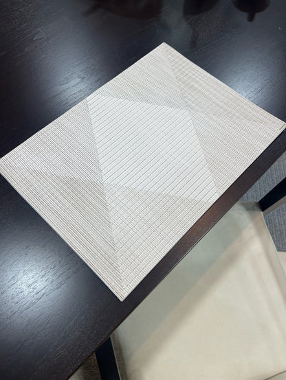 SET OF 5 CHILEWICH PLACEMATS GEOMETRIC DIAMOND PATTERN