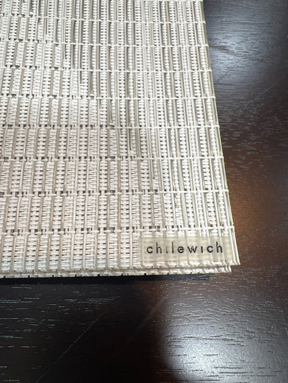 SET OF 5 CHILEWICH PLACEMATS GEOMETRIC DIAMOND PATTERN
