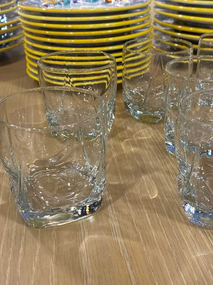 SET OF 7 ROCKS GLASSES